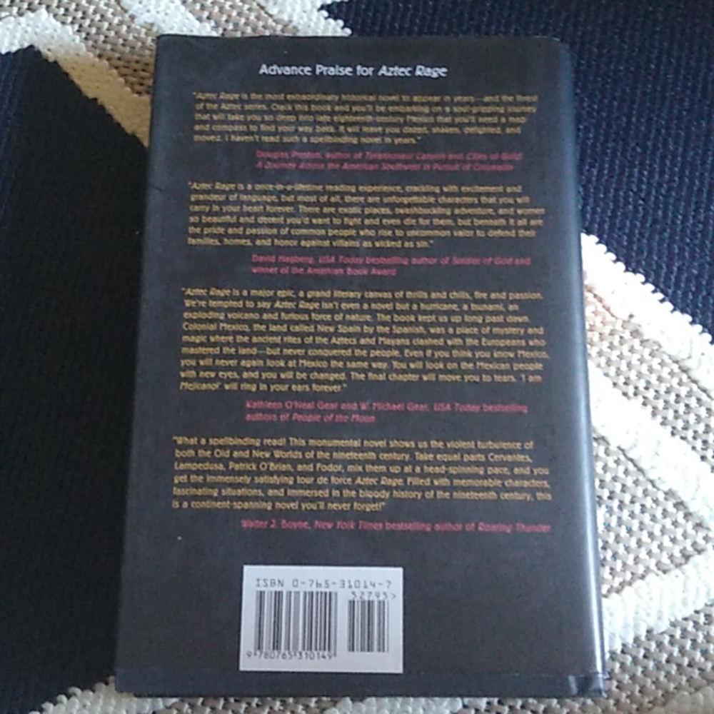 Aztec Rage by Gary Jennings Hardback - Picture 2 of 2